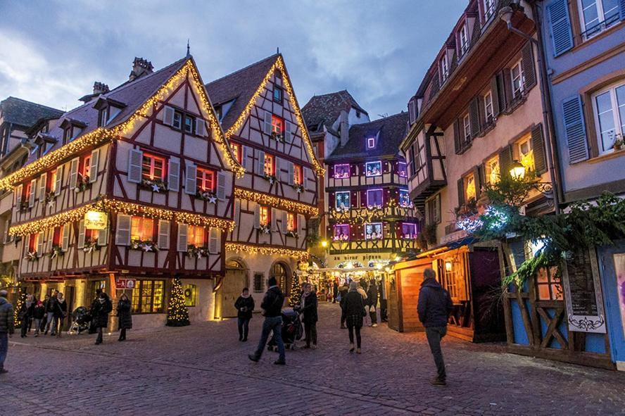 Apartamento Les Vendangeurs Niedermorschwihr Exterior foto